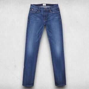 Hudson Jeans Women 24 (actual) Blue Skinny Leg Sustainable Modern Trendy